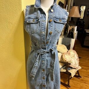 Draper James Blue Denim Dress